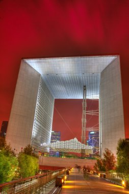 The Grand Arche, La Defense,Paris clipart