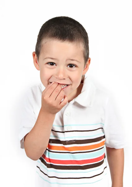 Little boy posing with smile — Stock Photo, Image