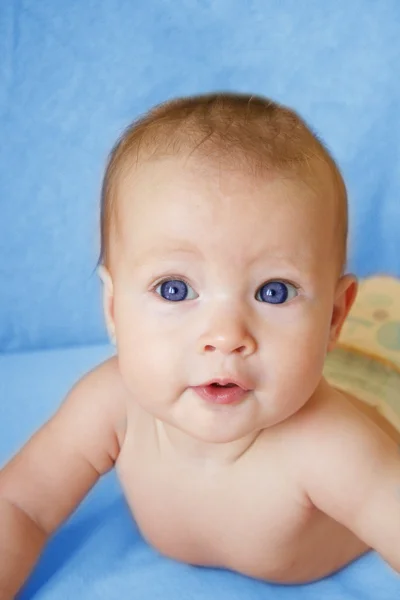 Erkek bebek beşik — Stok fotoğraf
