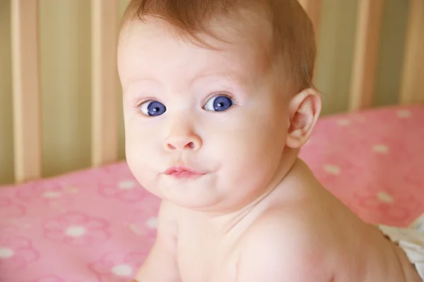 Baby Girl Closeup 2 — Stock fotografie