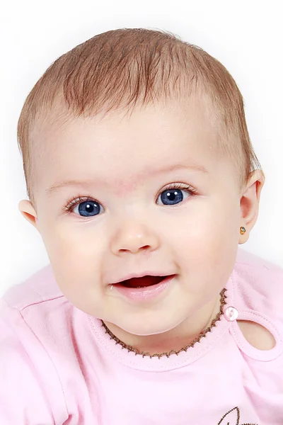 クローズ アップを撮影小さな女の赤ちゃん — ストック写真