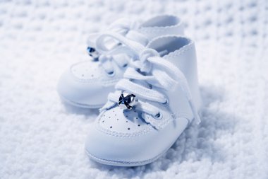 Pair Of Baby Shoes 2 clipart