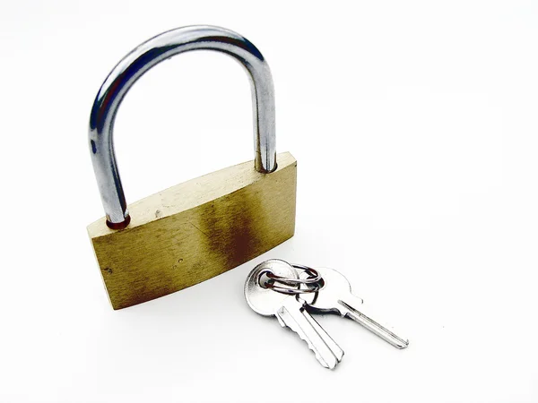 Padlock With Keys (Requested) — Stock Photo, Image