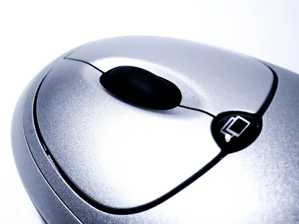 コンピューターのマウスのクローズ アップ — ストック写真