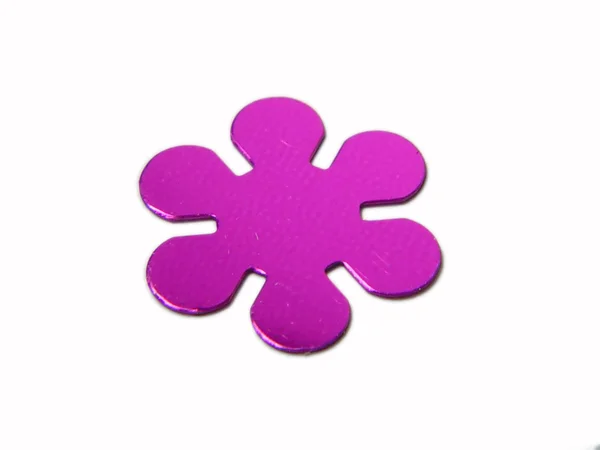 Pink shape on white — Stock Photo, Image