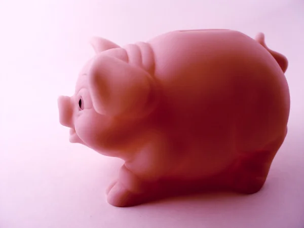 Piggy Bank Vista lateral —  Fotos de Stock