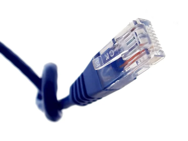 Cable de red con nudo —  Fotos de Stock
