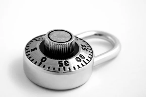 Closeup of Pad Lock — Stock Photo, Image