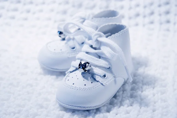 Par de sapatos de bebê 2 — Fotografia de Stock