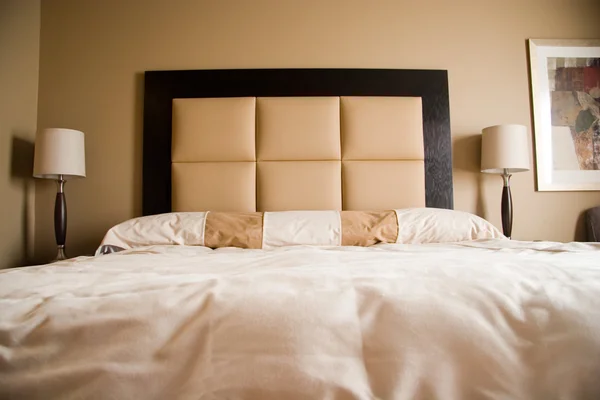 Interiör bild av sovrum — Stockfoto