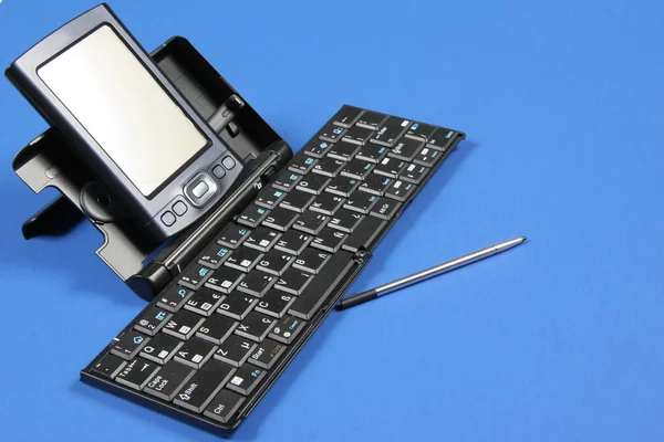 PDA ve klavye — Stok fotoğraf