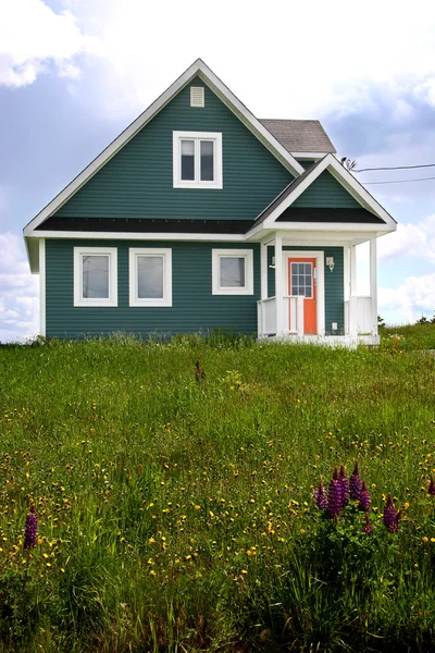Moderní domov ve venkovské oblasti — Stock fotografie