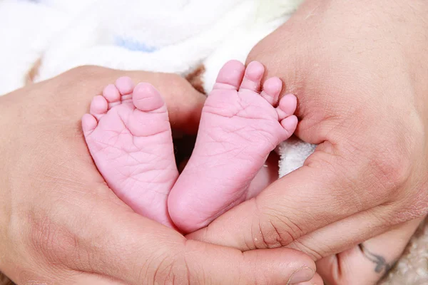 Babies feett taken closeup — Stock Photo, Image