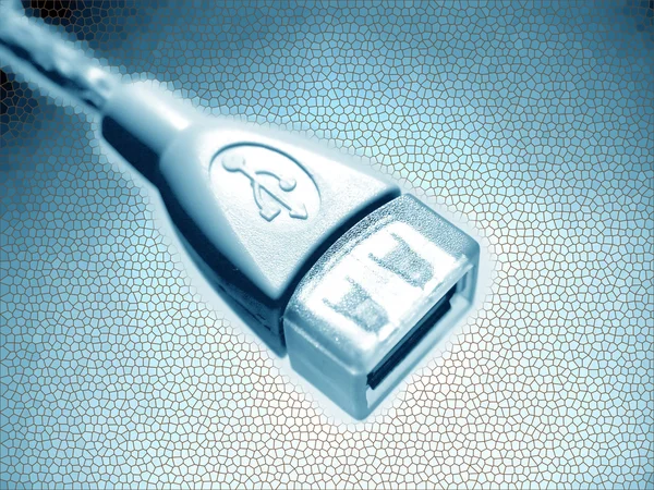 Design abstrato USB — Fotografia de Stock