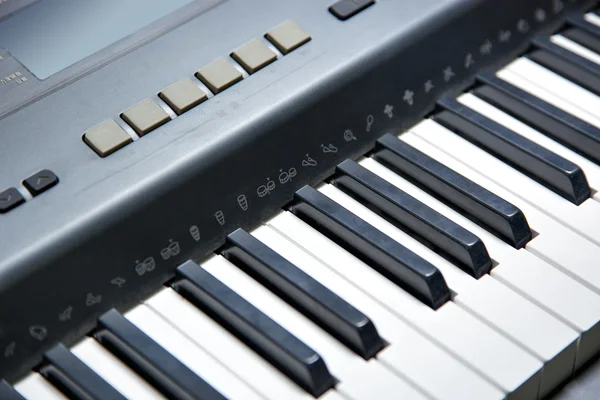 Electronic piano keyboard(part) — Stock Photo, Image