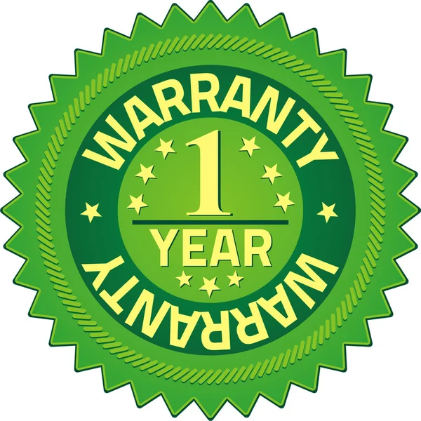 Warranty Quality Guarantee Badges Stock Picture
