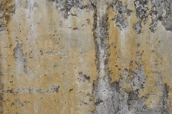 Parede de concreto velho com muitas rachaduras — Fotografia de Stock