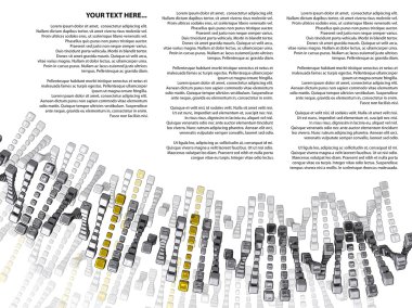 DNA küpleri gümüş ve altın ile örnek metin