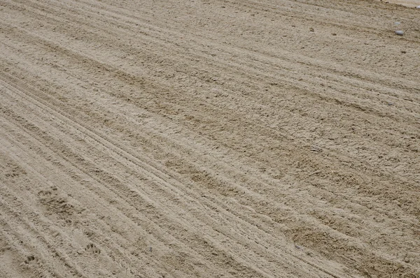 Çapraz izleri olan kum doku — Stok fotoğraf