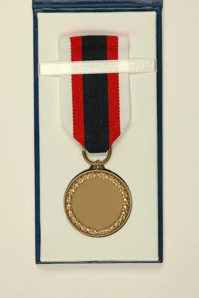 Medalha em branco — Fotografia de Stock