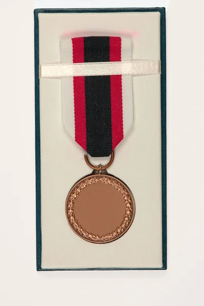 Medalha em branco — Fotografia de Stock
