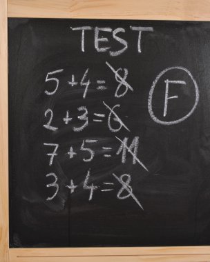 f sınıf matematik testi