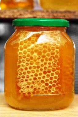 Honey jar clipart