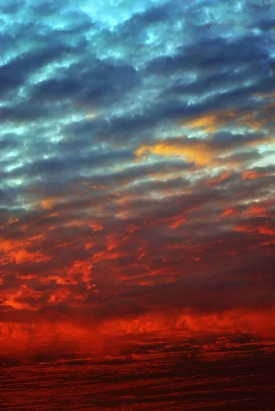 Nuvens do pôr do sol — Fotografia de Stock