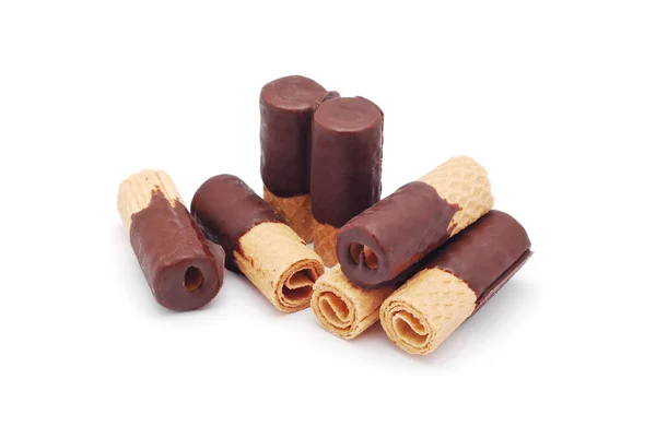 Čokoládová rolka — Stock fotografie