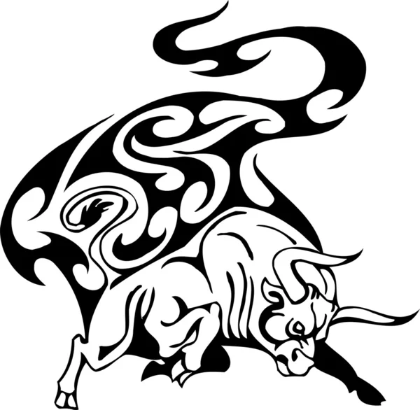 ᐈ Bull tribal tattoo stock vectors, Royalty Free bull tribal ...