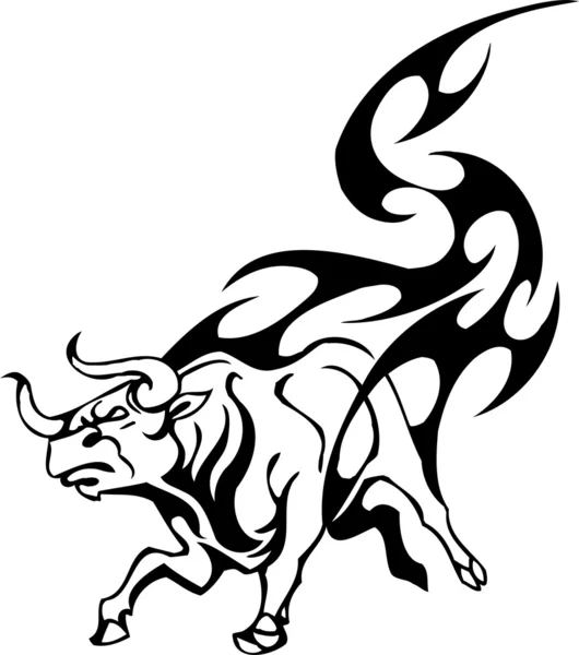 ᐈ Bull tribal tattoo stock vectors, Royalty Free bull tribal ...