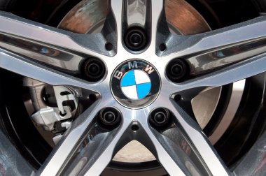 BMW Aluminium Wheel clipart