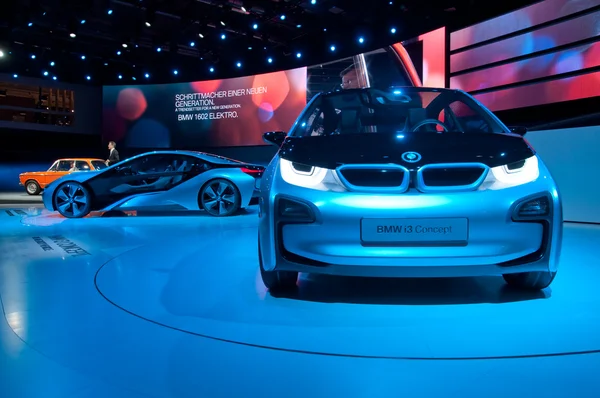BMW i3 и i8 Concept Cars — стоковое фото