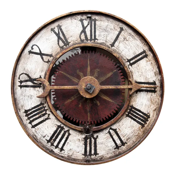 Alte antike Uhr — Stockfoto