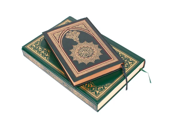 Dos ejemplos del Sagrado Corán — Foto de Stock