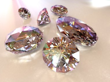 Diamonds - path included clipart