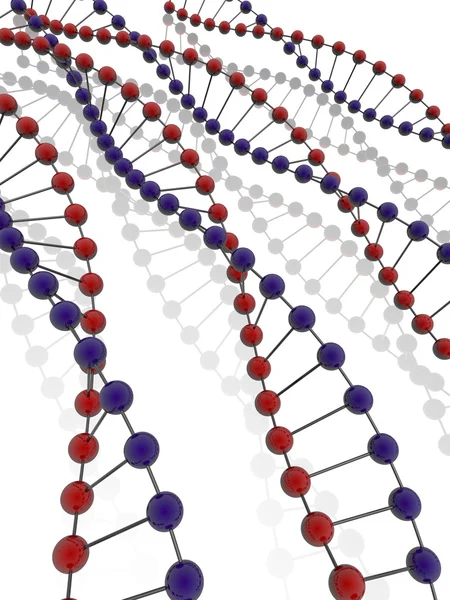 DNA-strengen Stockfoto