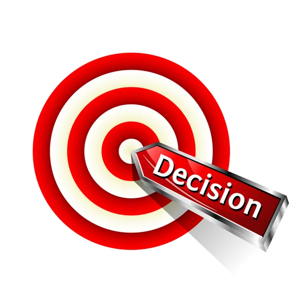 stock vector Concept Decision Icon
