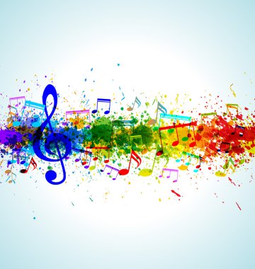 Music background clipart