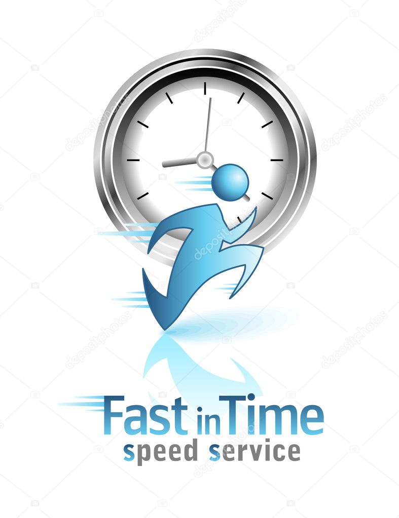 Fast in Time. Social icon