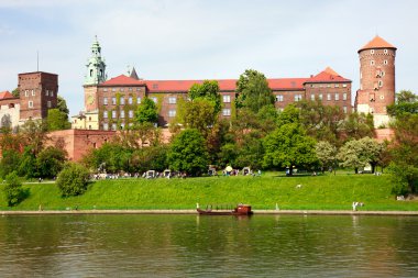 Wawel - Royal castle in Krakow clipart