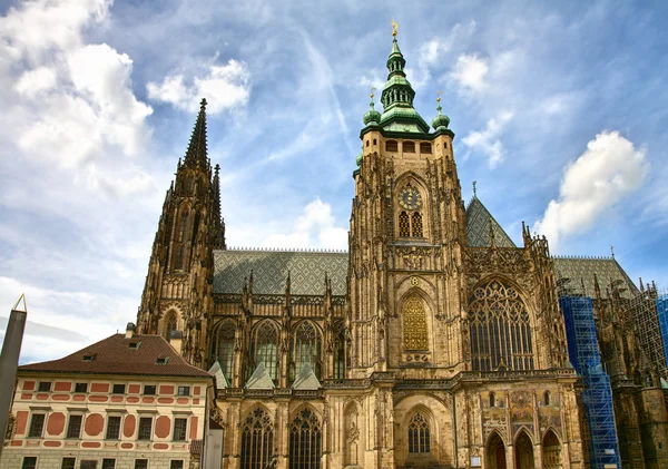 Prag 'daki St. Vitus Katedrali, Çech Cumhuriyeti — Stok fotoğraf