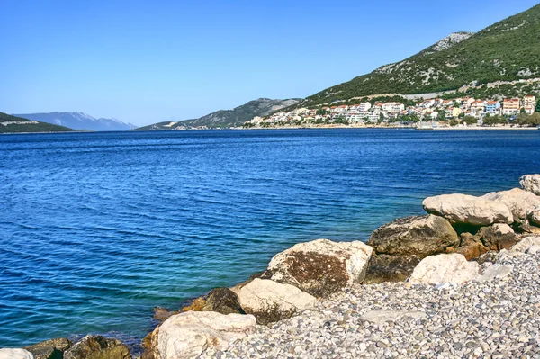 Mar Adriático vista panorâmica . — Fotografia de Stock