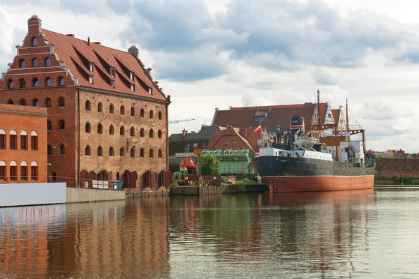 Casco antiguo de Gdansk en Polonia — Foto de Stock