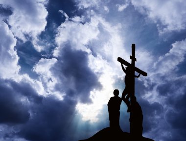 Crucifixion of Jesus clipart