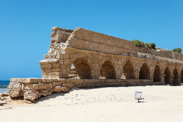 Aquaduct van caesarea — Stockfoto