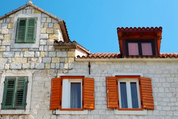 Mediterraneo vecchia casa — Foto Stock
