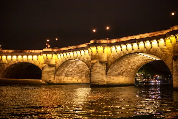Řeka Seine v Paříži — Stock fotografie