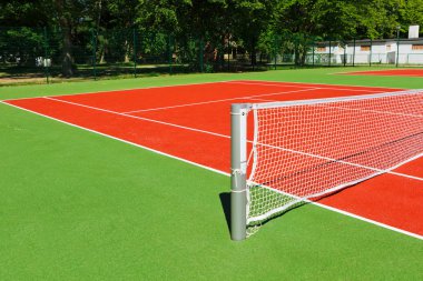 Tennis court clipart