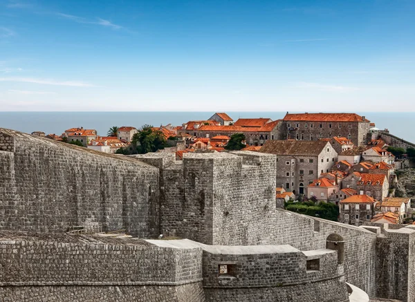 Eski Dubrovnik kasabası — Stok fotoğraf